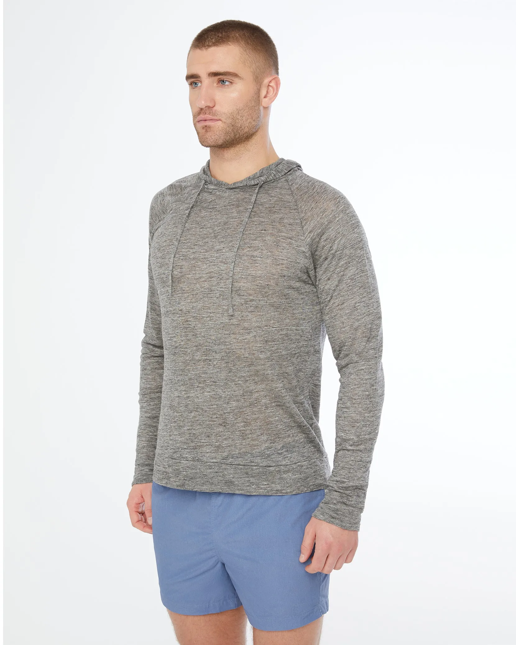 Aaron Linen Hoodie