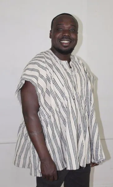 African Batakari / Fugu - Black Tri-Stripe