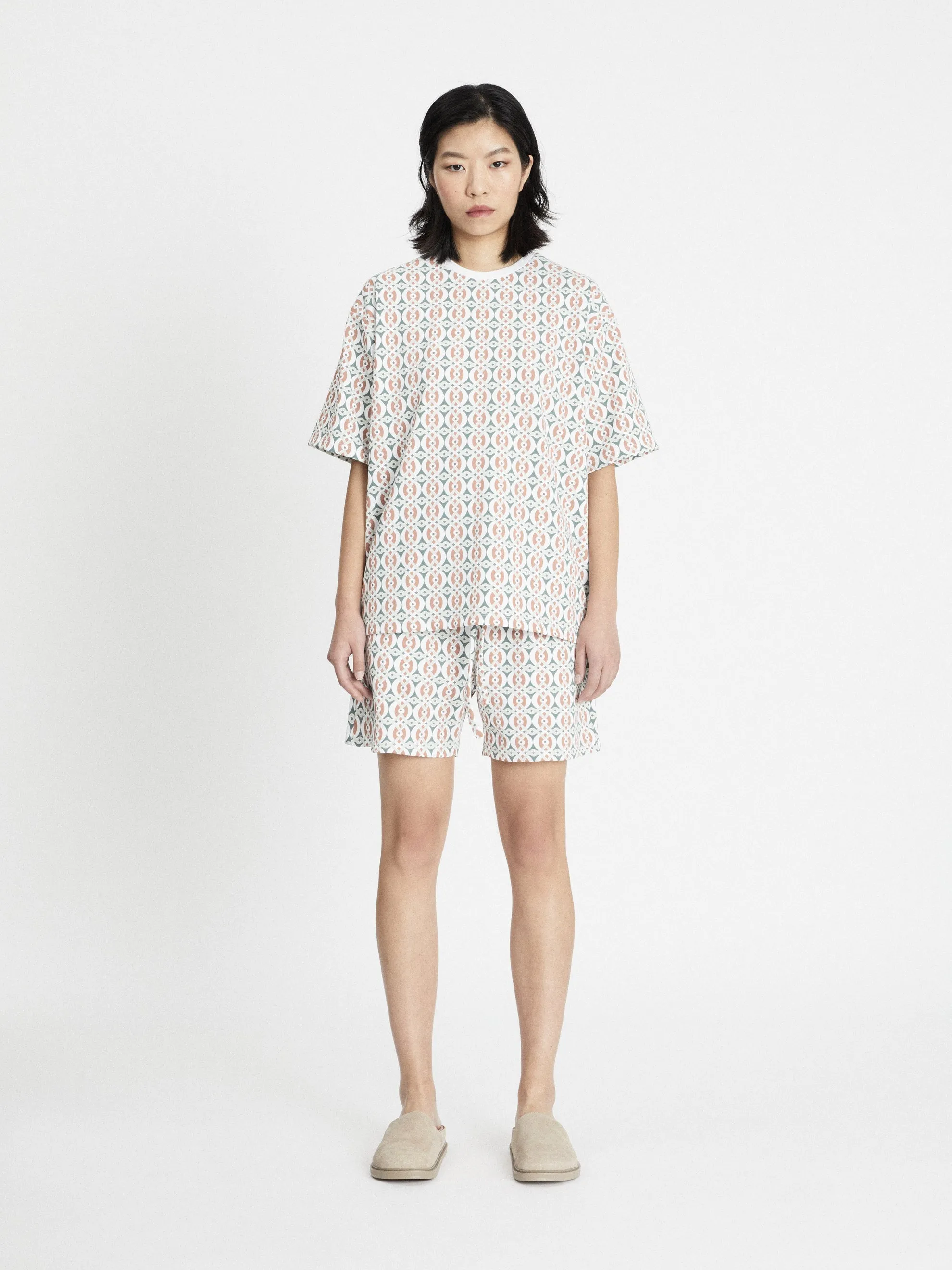 Ayein printed cotton set