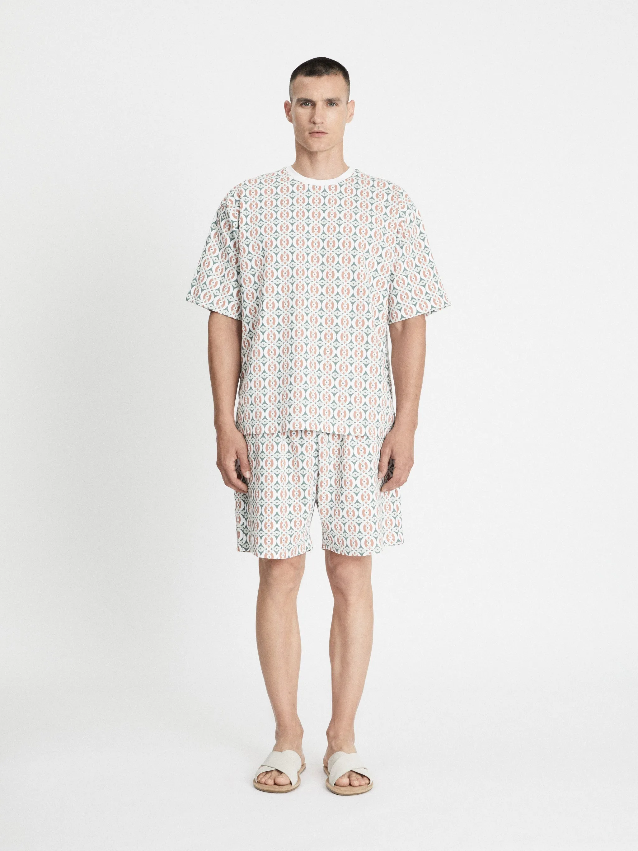 Ayein printed cotton set