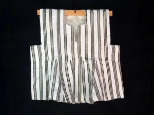Boy's Batakari / Fugu - Black Tri-stripes
