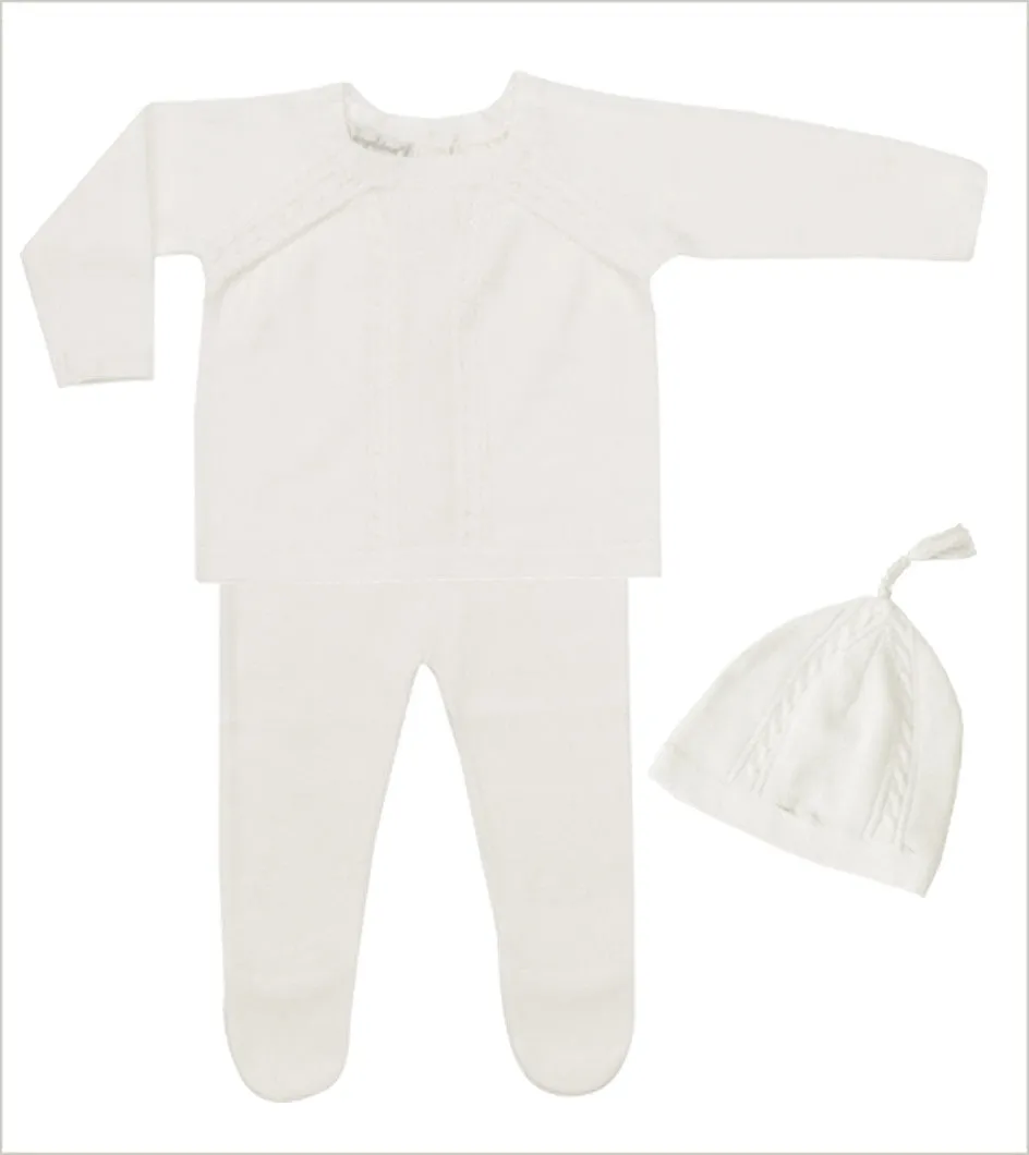 Bris Outfit with Hat by Angel Dear - 3 Piece set - # 1081