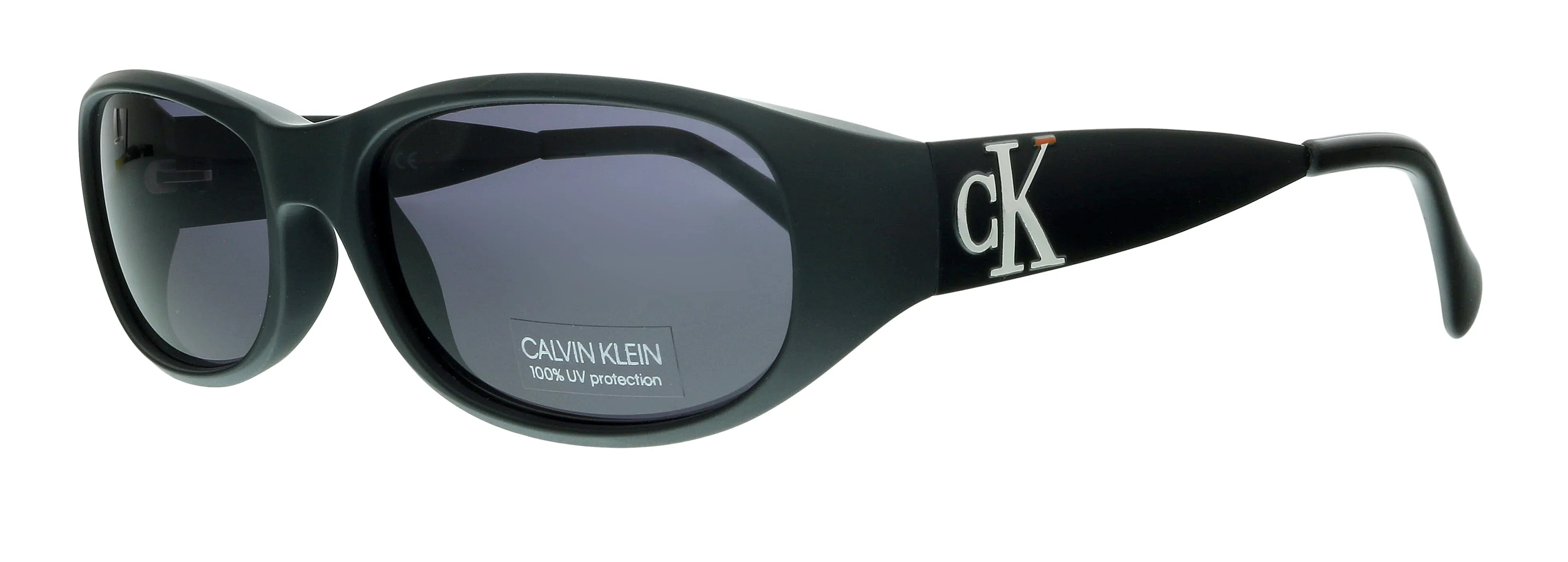Calvin Klein CK21516S 001 Black Oval Sunglasses