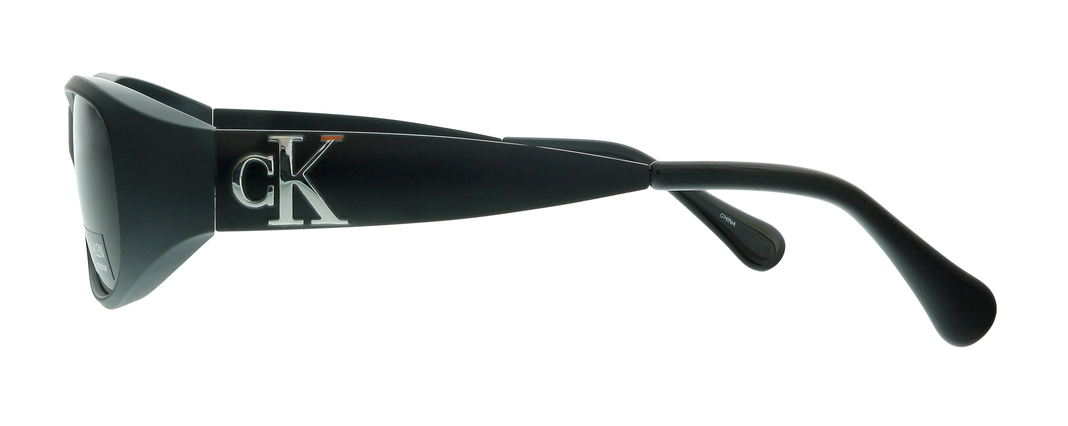 Calvin Klein CK21516S 001 Black Oval Sunglasses