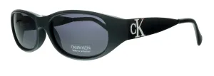 Calvin Klein CK21516S 001 Black Oval Sunglasses