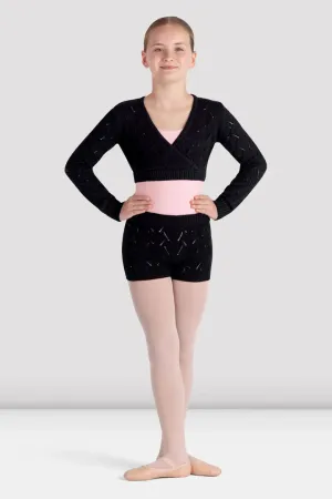 Girls Kylie Knit Black Short