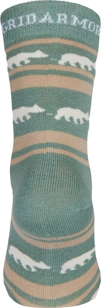 Gridarmor Striped Bear Merino Socks Green Bay | Buy Gridarmor Striped Bear Merino Socks Green Bay here | Outnorth