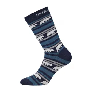 Gridarmor Striped Merino Socks Indian Teal | Buy Gridarmor Striped Merino Socks Indian Teal here | Outnorth