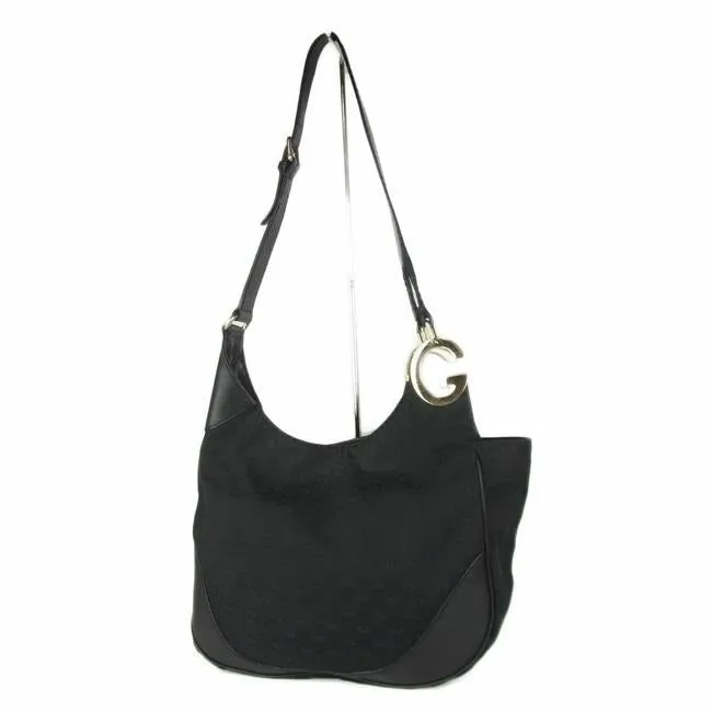 Gucci Black Guccissima Print 'Charlotte' XL Tote