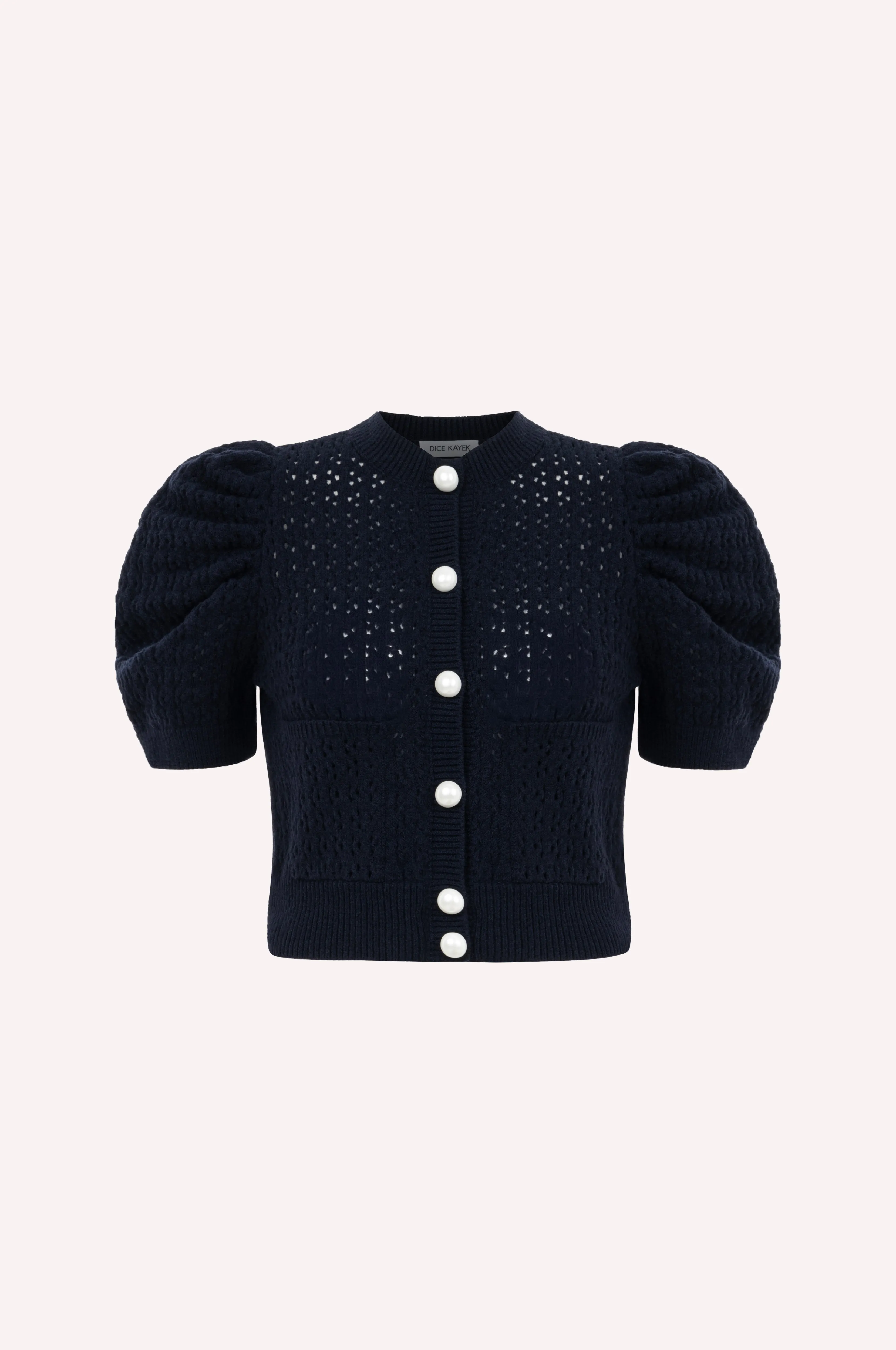 Knit with Pearl buttons