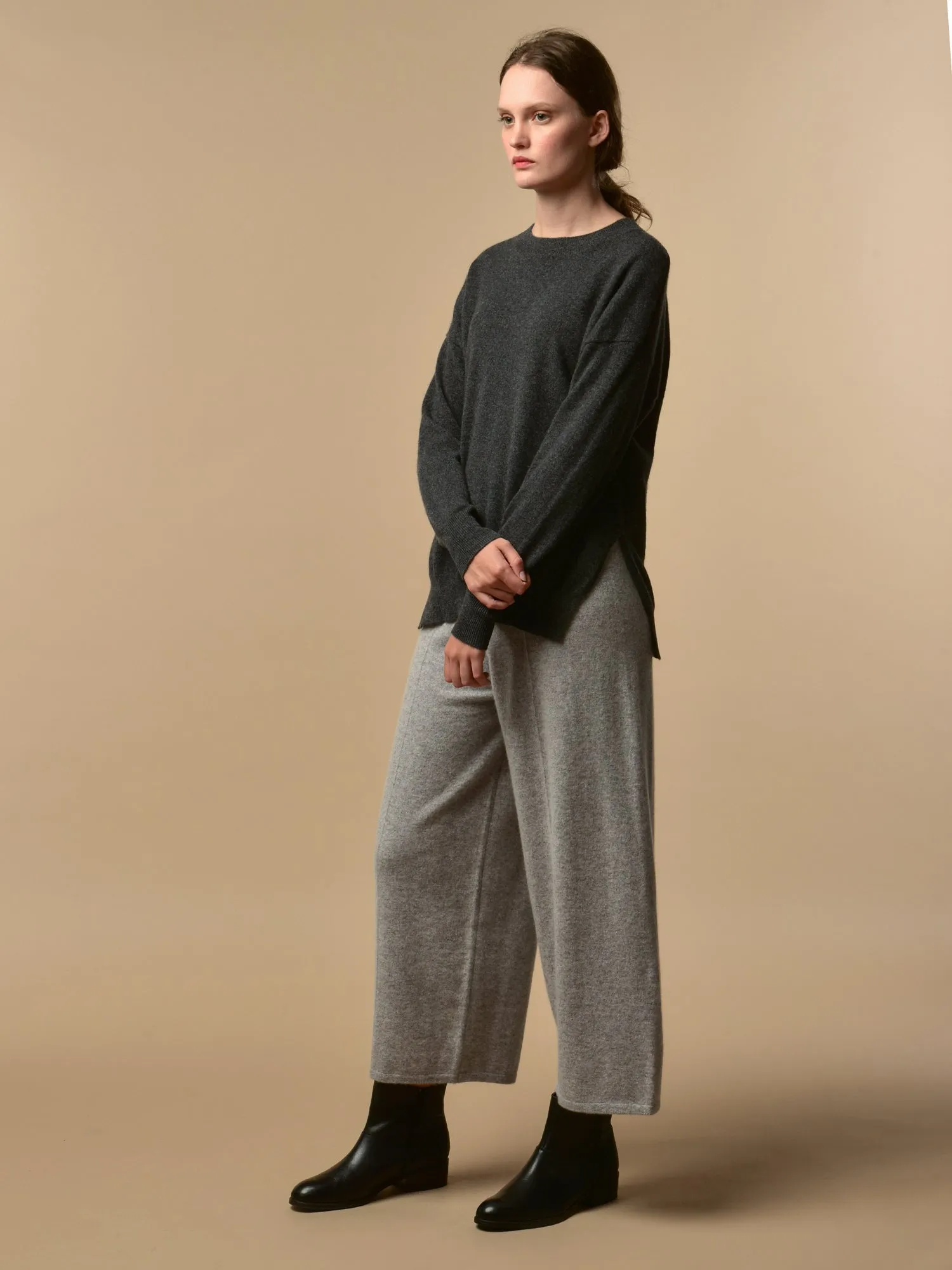 Loose Fit Pants_Light Grey