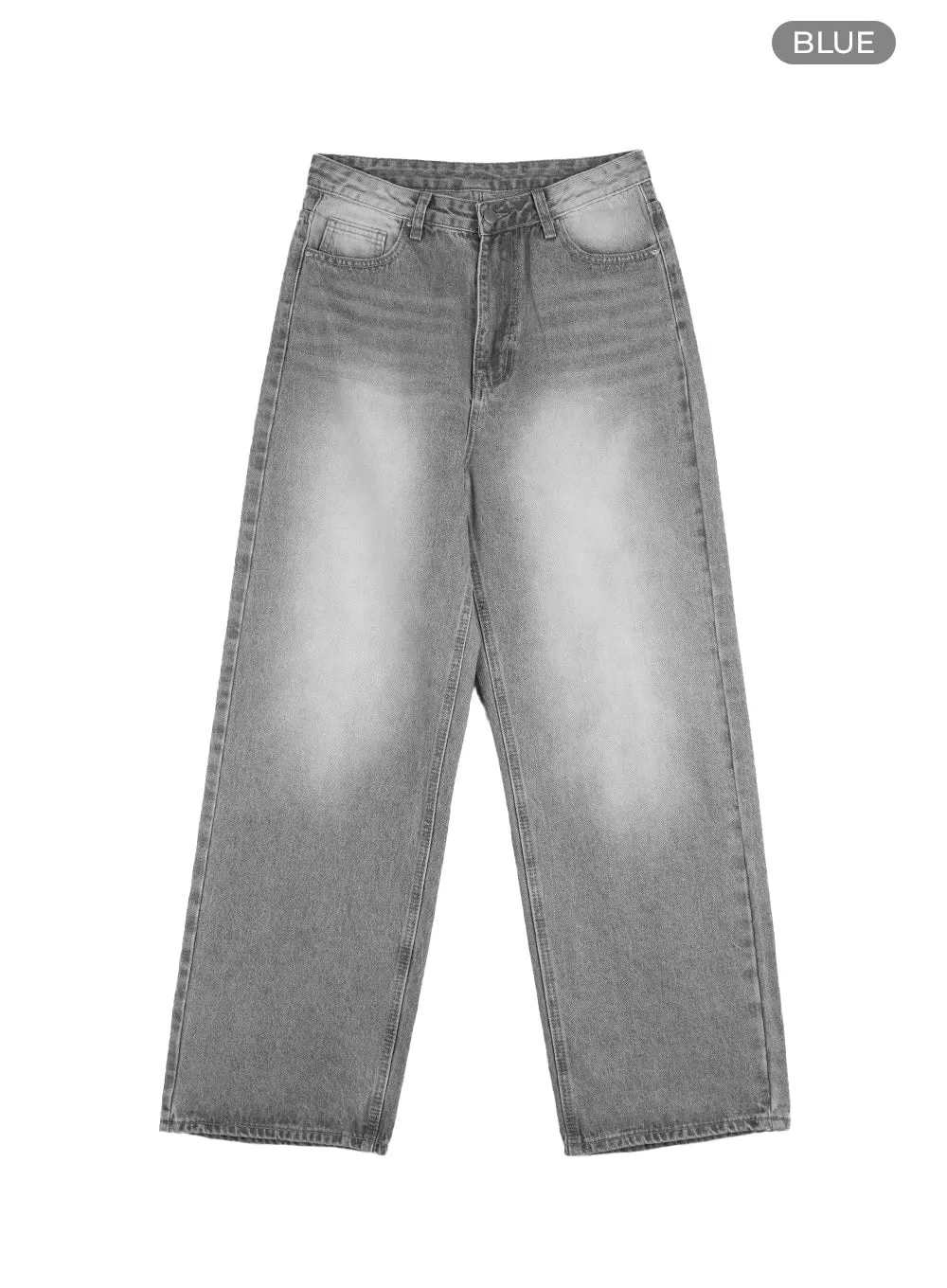 Low Rise Loose Fit Baggy Jeans CU421
