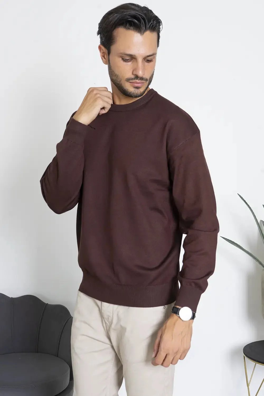 Maglioncino Girocollo Loose Fit Art. Mg142