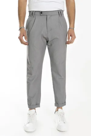 Pantalone Uomo Con Bottone Centrale e Vita Elastica Art. Pt164
