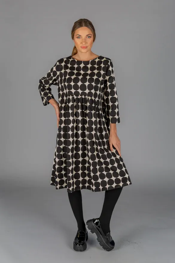 Paolo Tricot Sale, WT220842 Polka Dot Dress 50% Off Regular Price