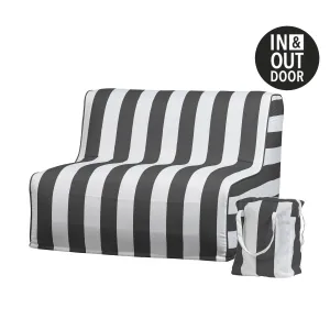 VT Wonen Sit On Air Inflatable Armchair Striped Black/White